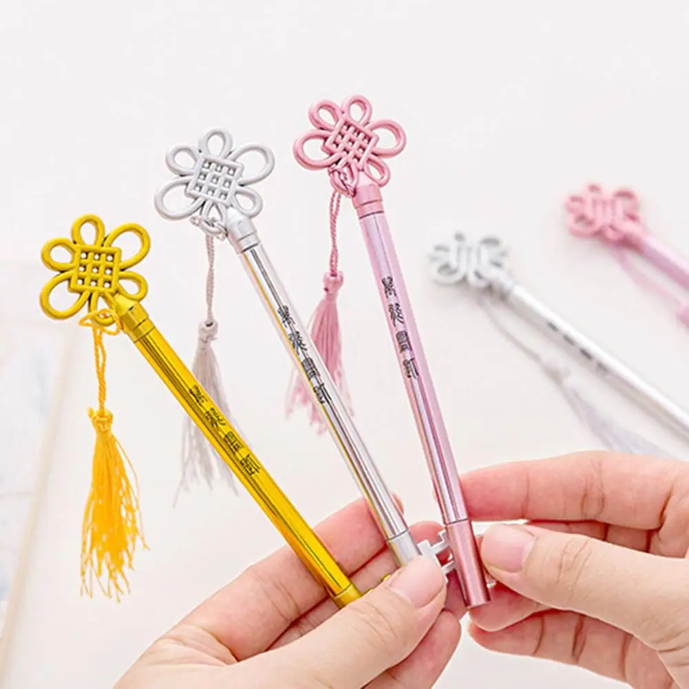 

Creative Tassel Pendant Ink Gel Pen Writing Marker Student Office Stationery