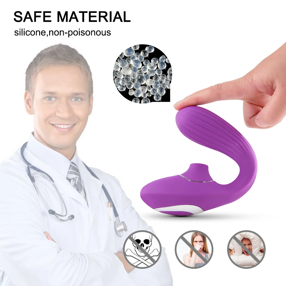 Влагалище сосание вибратор 10 скоростей Электрический сильный G точки Женский