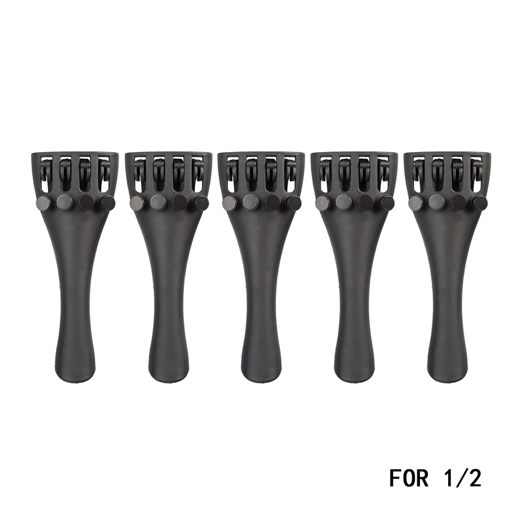 NAOMI Violin Tailpiece 10PCS Carbon Fiber W/ 4 Tuners For 1/2 Parts &amp Accessories New | Спорт и развлечения