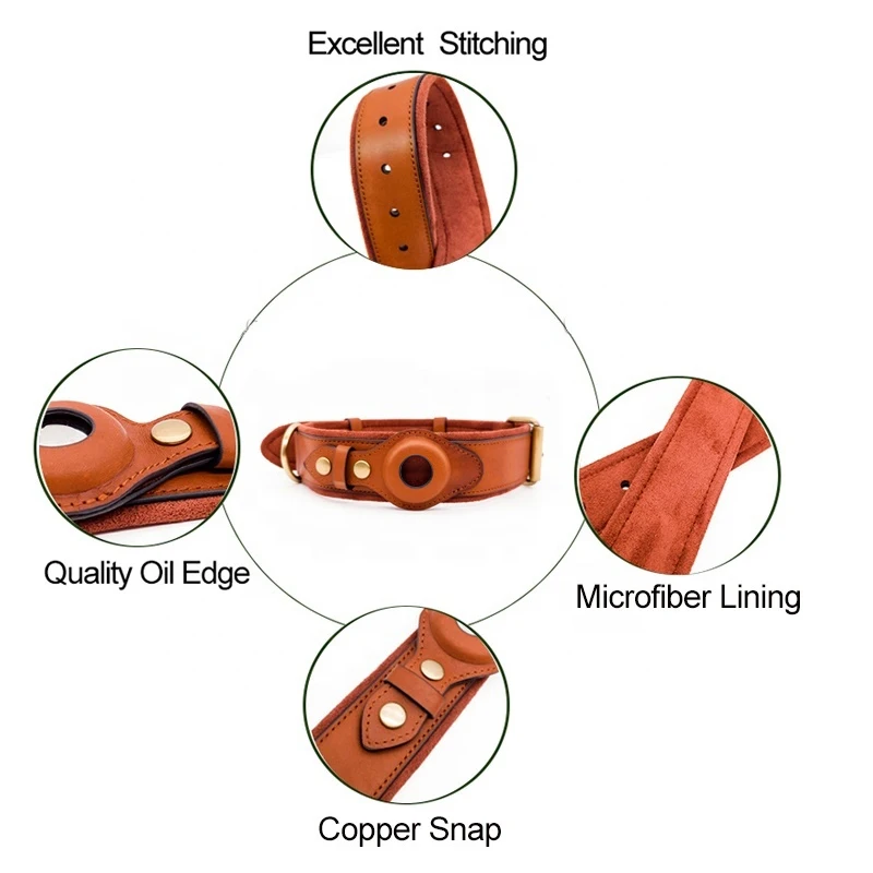 CAWAYI питомник ошейник для маленьких средних собак воздушный ярлык аксессуары