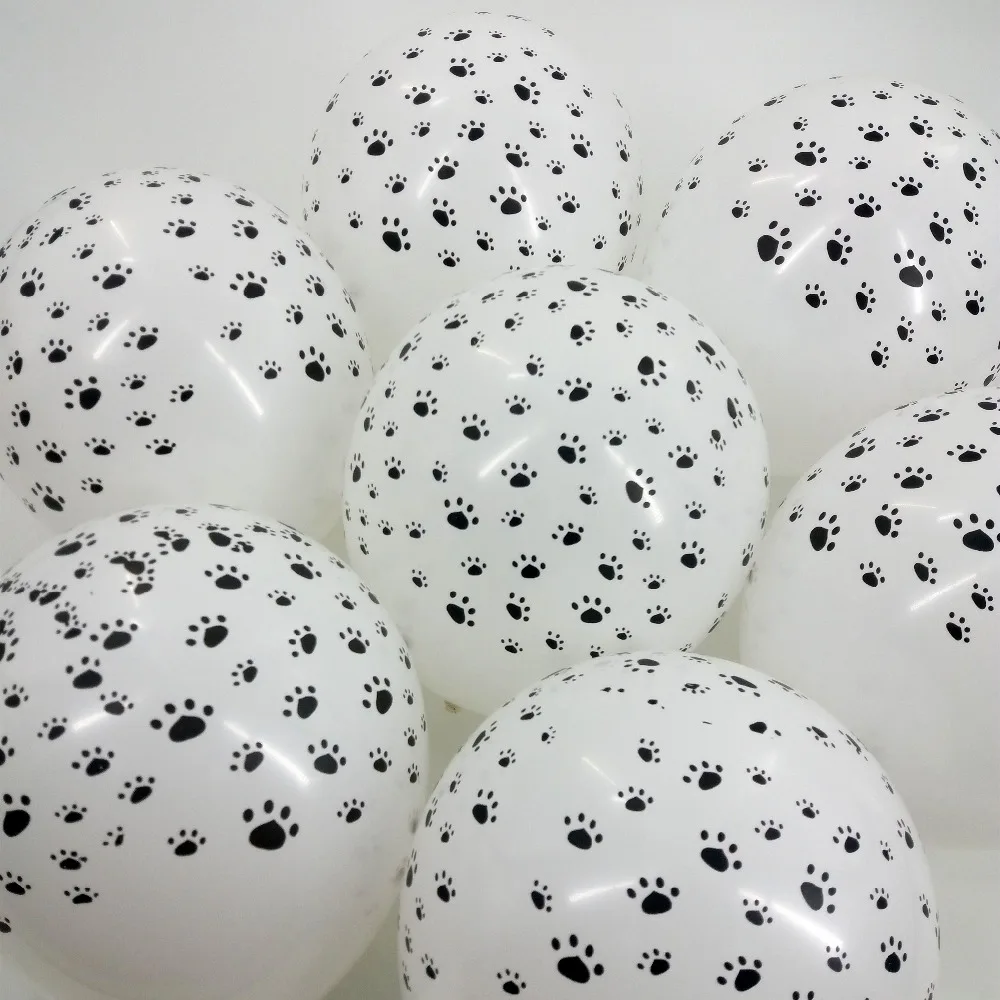 40 шт. микс 2 3g машина ля стрижки домашних животных собак Paw воздушных шаров из