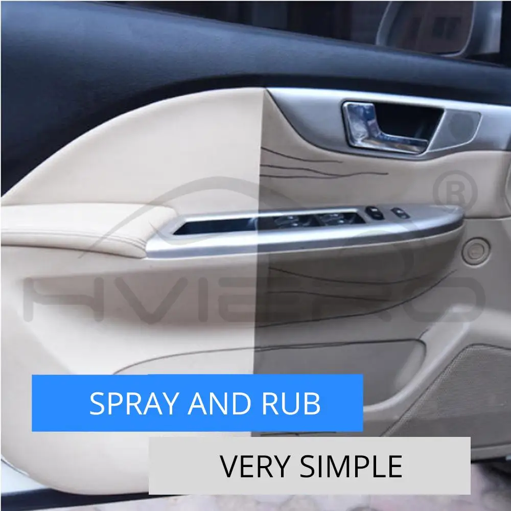 50ml Car Interior Leather Cleaning Foam Dry Agent Auto Supplies Care Wash Artifact Polish | Автомобили и мотоциклы