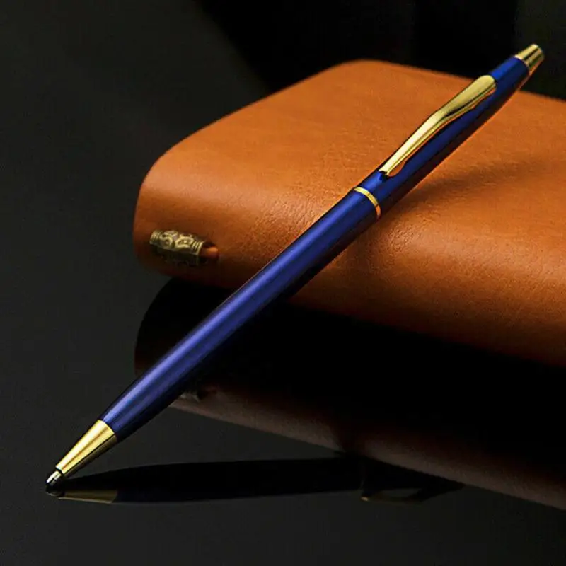

1 Pc Office Pen Commercial Metal Ballpoint Pen Gift Ball Pen Mechanical Pen Core For School Supplies Stationery Office Penc D0H2