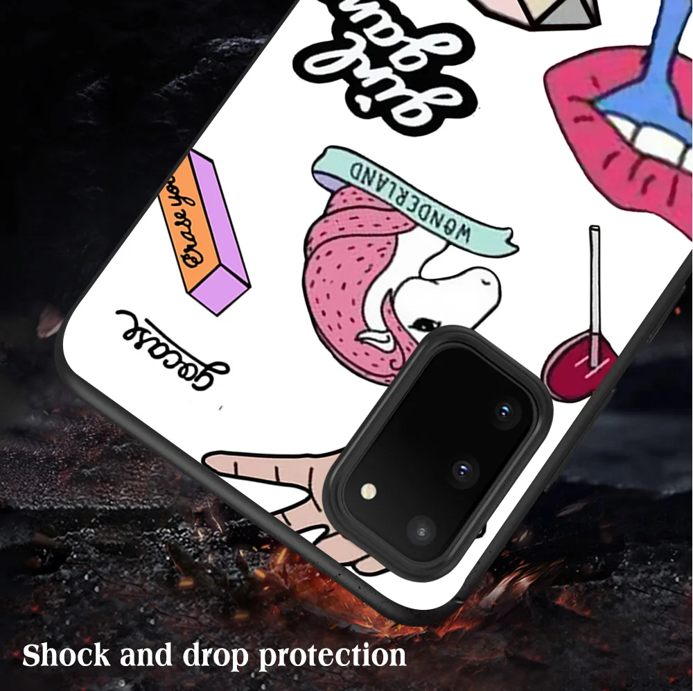 

Cute Unicorn Phone Case for Samsung A51 A71 S21 S20 A50 A70 A40 A20 A20E S10 S9 S8 Ultra Puls Note 20 10 9 Plus Cover Fundas