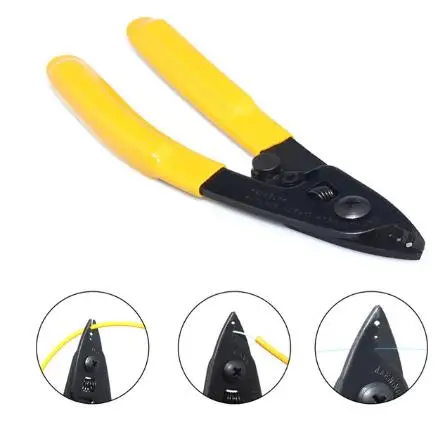 

Practical CFS-3 Three-port Fibre Cable Stripper CFS-3 Fiber Stripping Pliers /Wire Strippers Three Hole Stripper Plier Miller