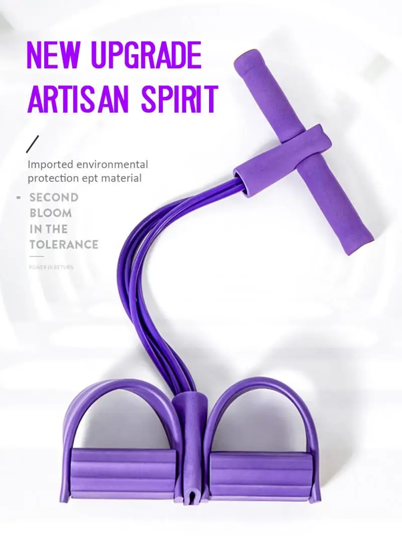 Многофункциональная Натяжная веревка для упражнений на лодыжку оборудование