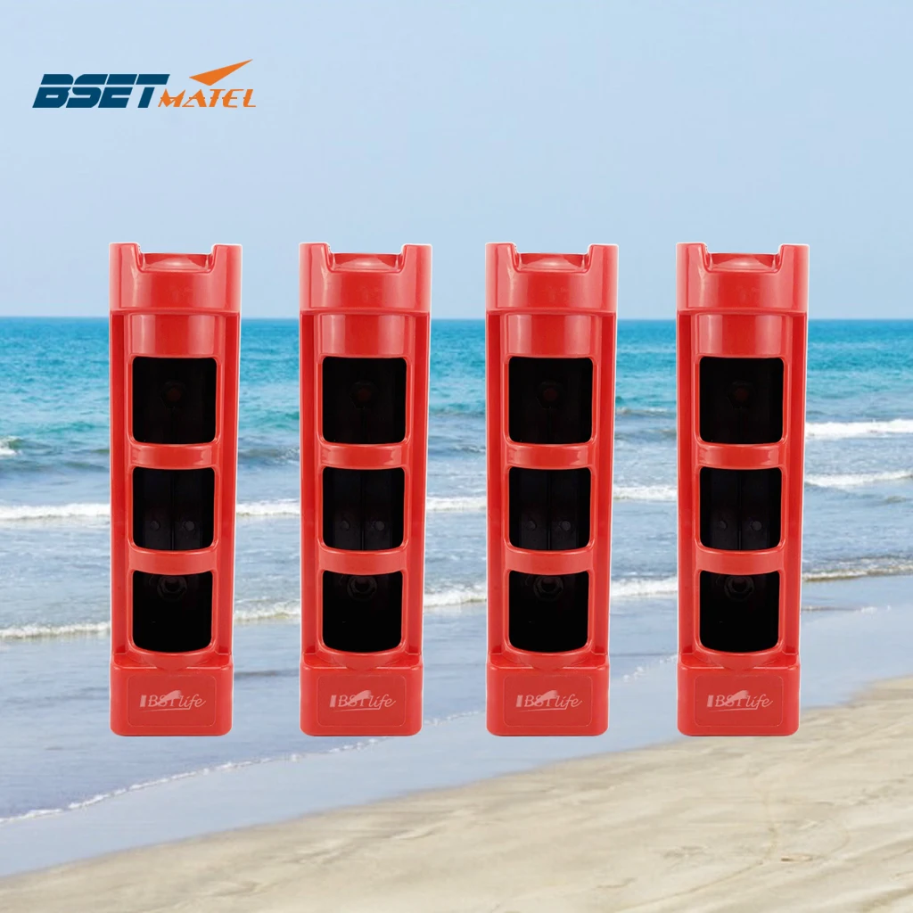 

4PCS ABS Plastic Fishing Rod Pole Holder Fishing Box Fishing Rod Support Durable Tube Mount Bracket Socket Rack Boat Accessories