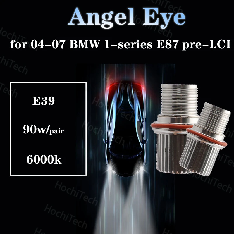 

Светодиодный Маркер Angel Eyes 90 Вт, 6000 лм, белый, для 04-07 BMW 1-series E87 pre-LCI