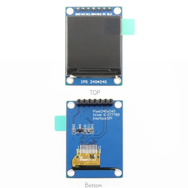 1 шт. 3 дюймов 7PIN SPI HD полноцветный IPS TFT экран ST7789 Привод IC 240*240 | Электронные