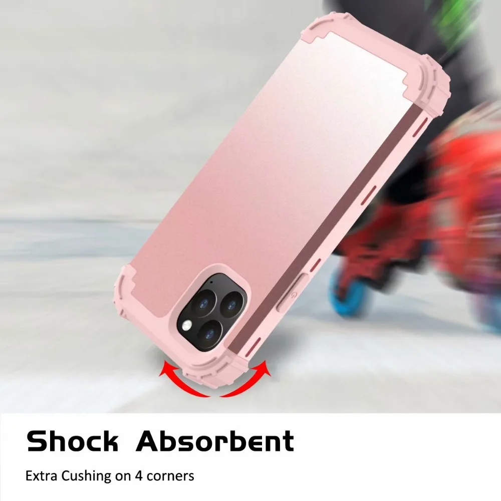 360 Полный противоударный защитный чехол для iPhone 11 Pro XS XR XS MAX PC силиконовый бампер чехол для iPhone 8 7 6S 6 Plus чехол для телефона