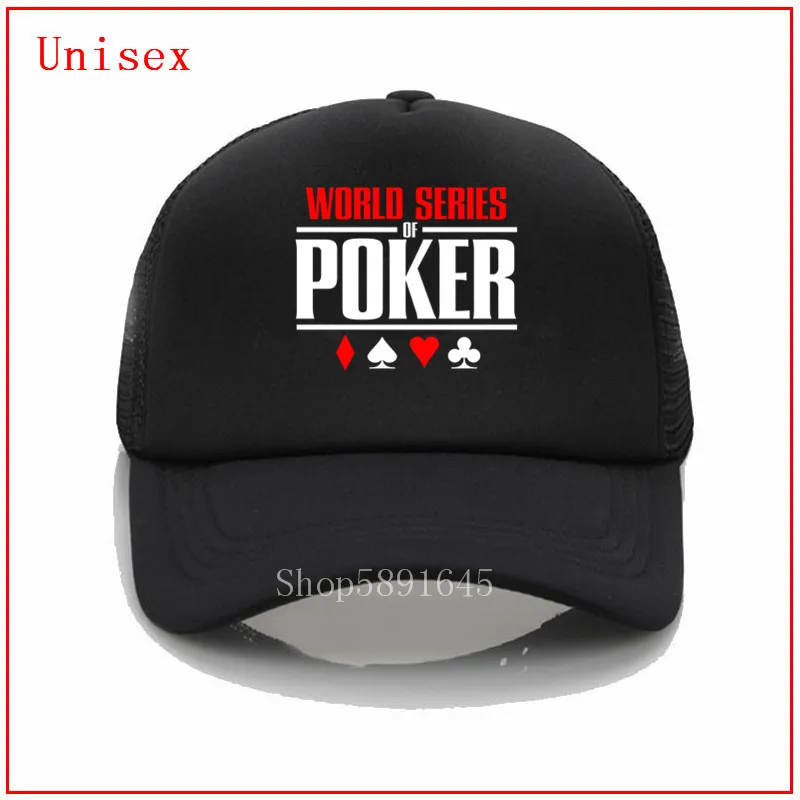 Новинка 2020 модная бейсболка с вышитым логотипом мировой серии покера белая для