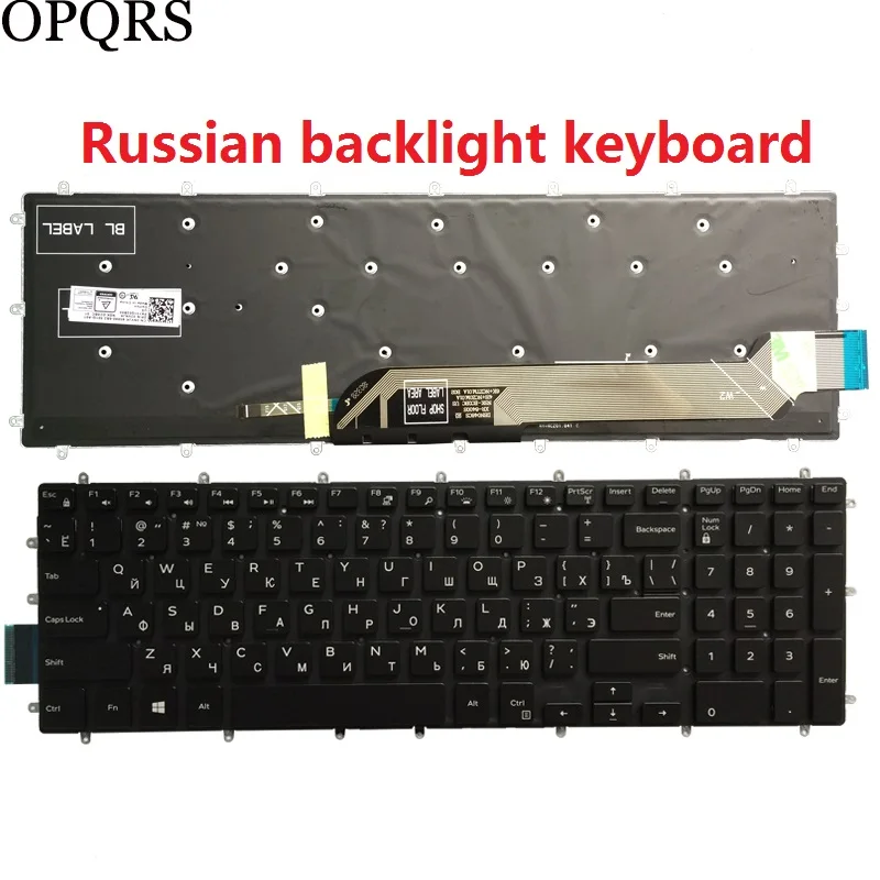 Фото Для DELL Dell P66F P66F001 P72F P72F002 P75F P75F001 P75F002 Русский RU/UK/US/Испанский SP/Латиноамериканский/Бразильский стандарт №2
