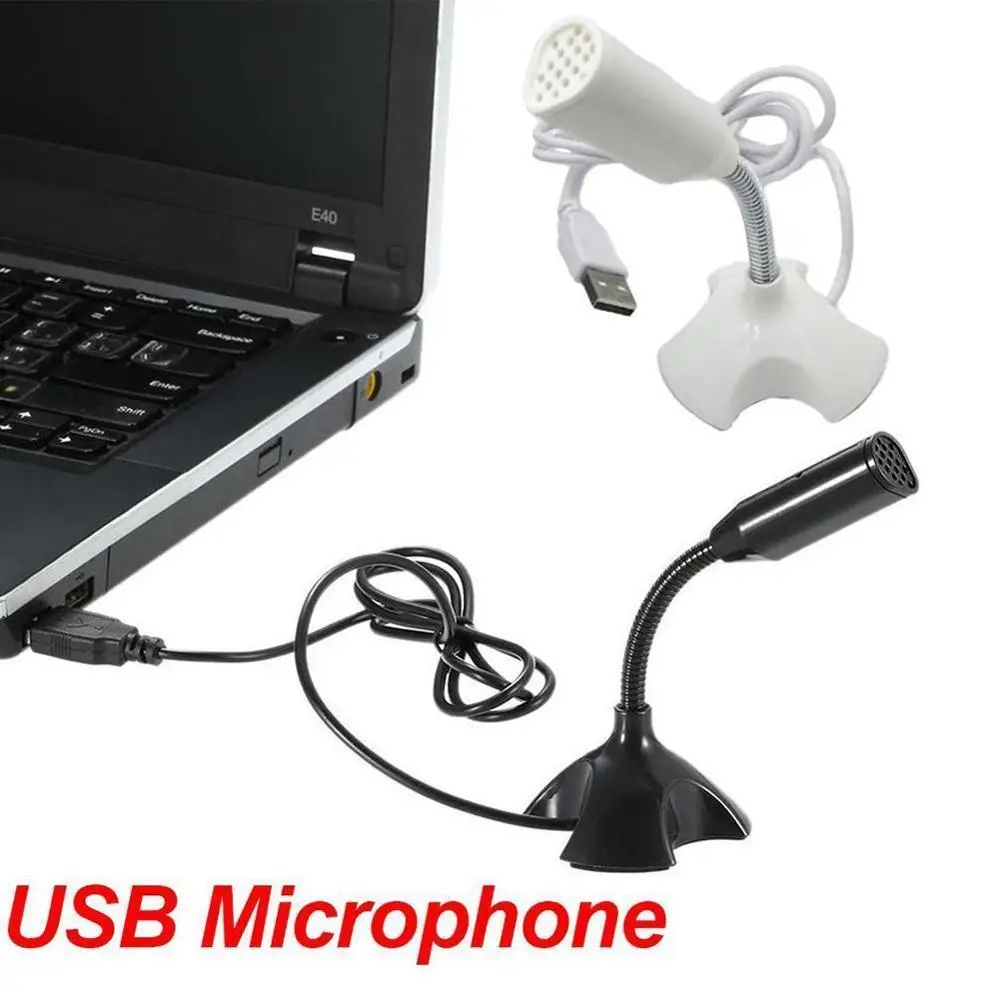Мини USB Студийный микрофон для речи регулируемый ноутбука Подставка с держателем