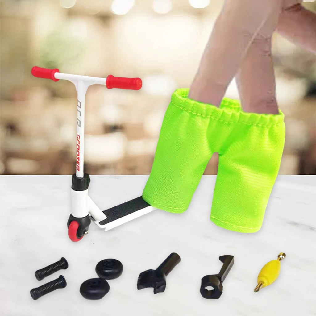 Alloy Finger Scooter Fingerboard Parts Skateboarding Interactive Novelty Toys for Kids Party Favors Gift | Игрушки и хобби