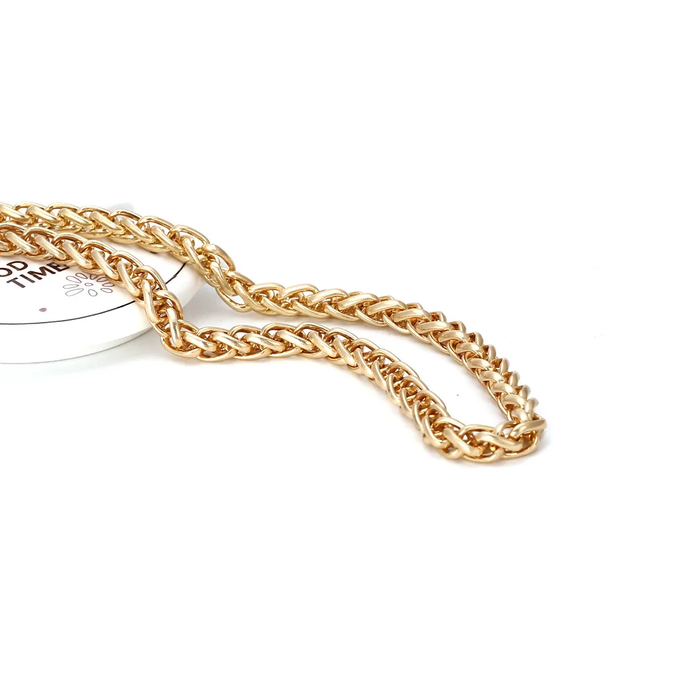 Женское металлическое ожерелье ZA повседневное украшение для вечерние | Ожерелья