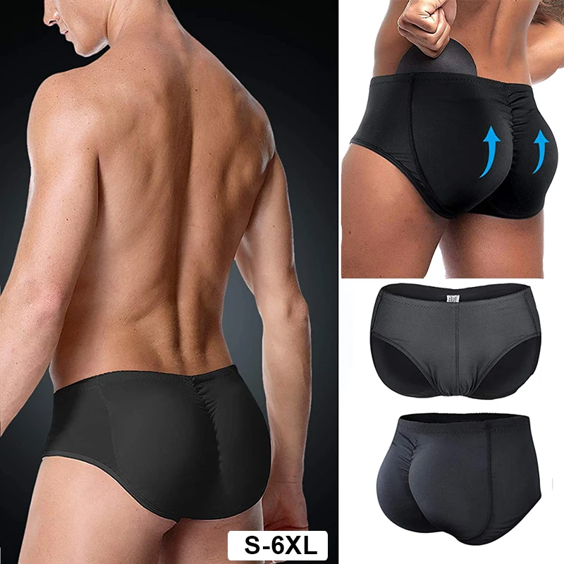 Для мужчин с хлопковой подкладкой короткие Body Shaper шорты стыковой усилитель