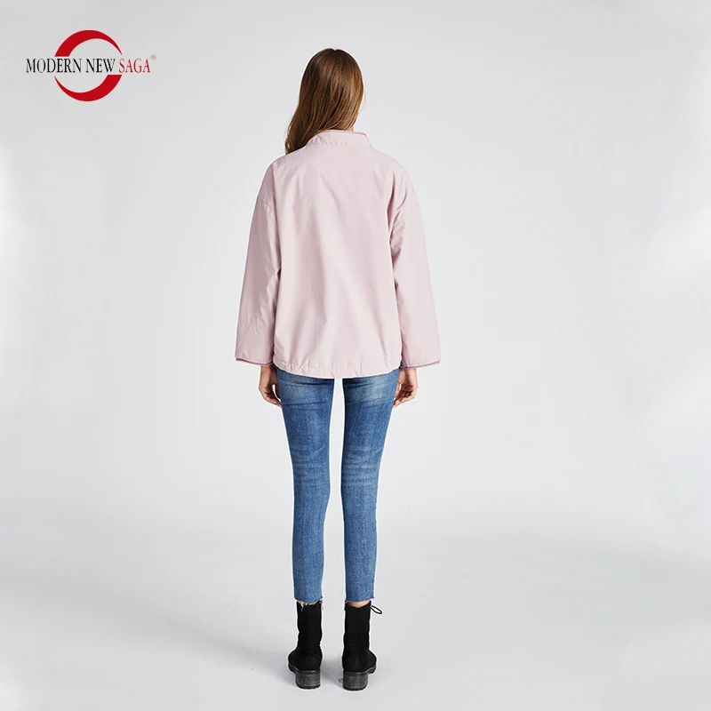 MODERN NEW SAGA 2021 Женская Куртка Весна Осень Женское Пальто Белый Пиджак Женский
