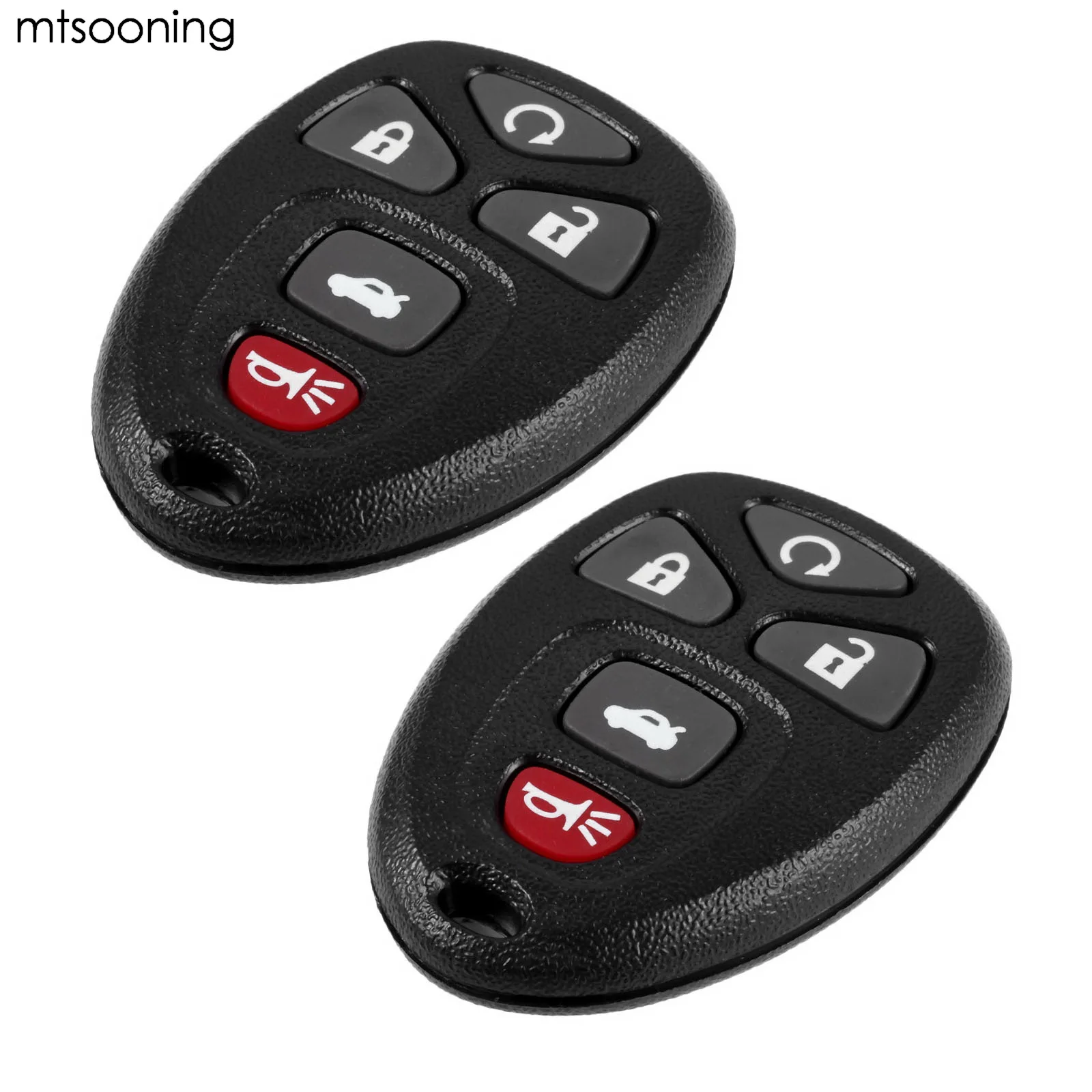 Mtsooning 2 шт пульт дистанционного ключа Fob корпус 5 кнопок OBGT04A для Buick Saturn Aura Sky Chevrolet