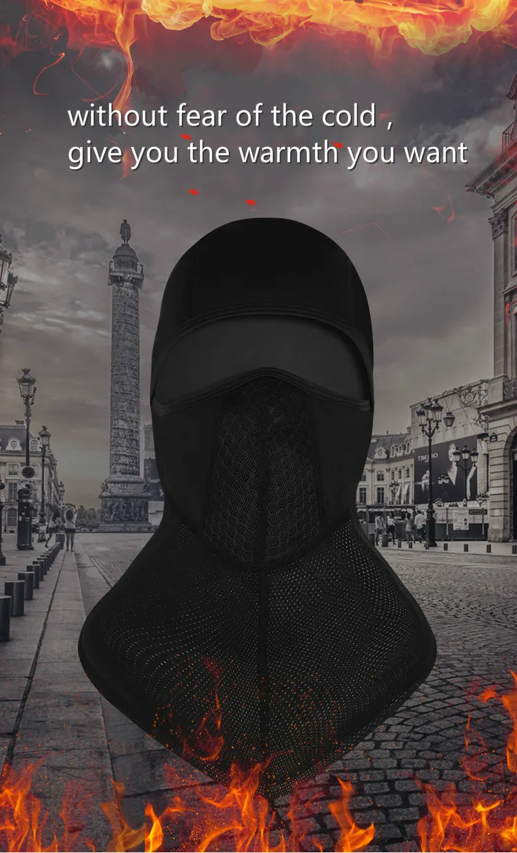 

Спорт на открытом воздухе профессиональные осень-зима с утеплителем; Непродуваемая головные уборы для езды на велосипеде, отклонить знойны...