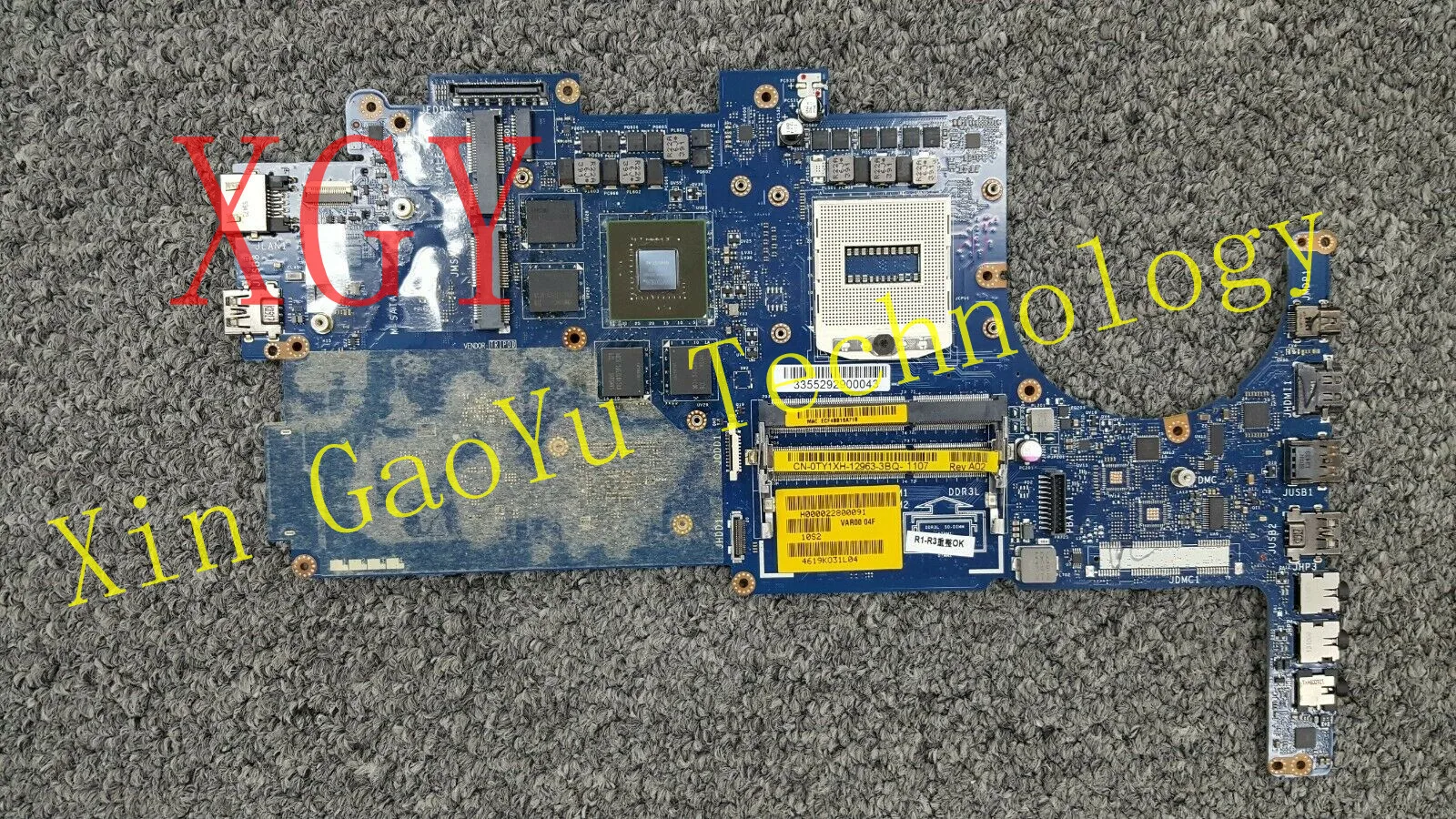 

original For Dell FOR Alienware 14 r1 r3 laptop motherboard gt750m var00 Ty1xh 0Ty1xh la-9201p ddr3 100% Test OK