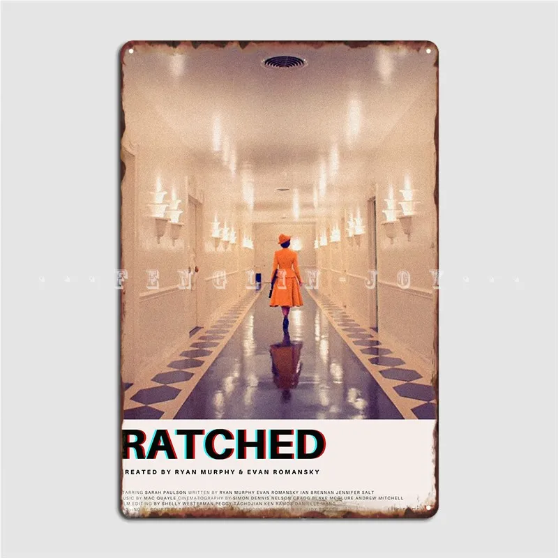 

Nurse Ratched Ii Metal Sign Pub Mural Retro Wall Decor Tin Sign Poster
