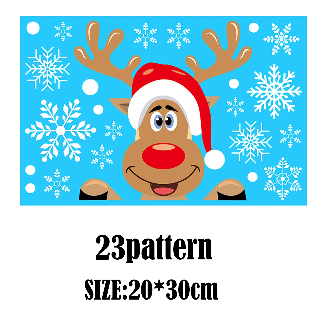 Счастливая фотография снеговик лось рождественская елка Рождественский Декор