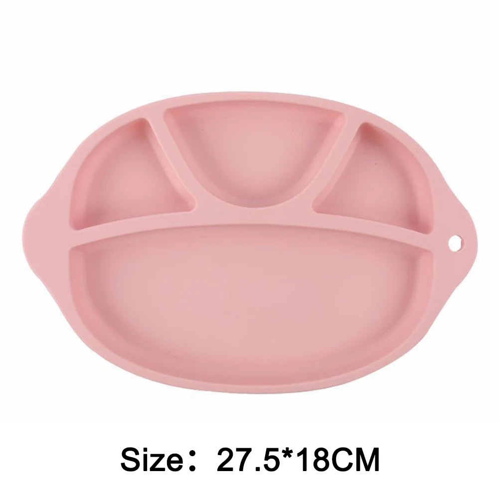 

Baby Silicone Suction Plate Kid Tableware Food Grade Silicone Non-Slip Baby Dish Infant Toddler Dinnerware