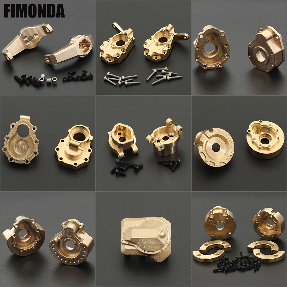 Латунный сверхпрочный счетчик веса набор портальная приводная ось корпус бампер