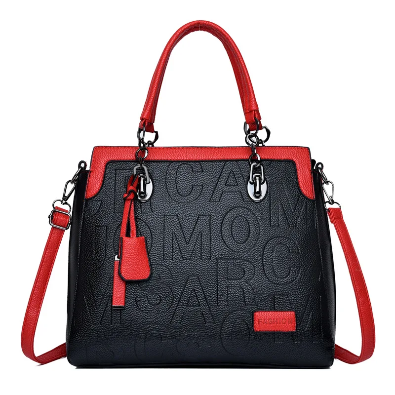 

Handbag 2020 new European and American retro large capacity messenger bag fashion women's bag on behalf of shoulder mother bag