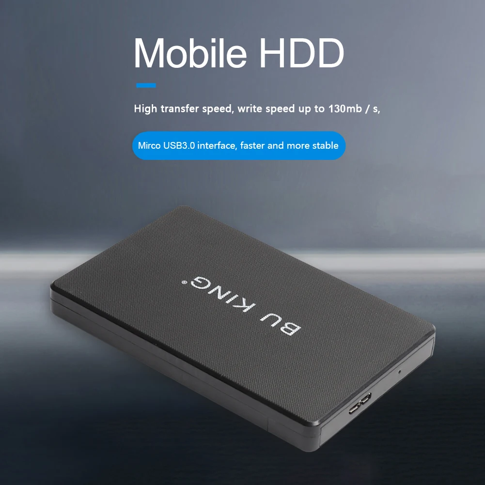 Портативный внешний жесткий диск YD0006 USB 3 0 2 5 дюйма HHD пластиковый корпус без