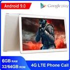 Горячая Распродажа Новый планшетный ПК 10 дюймов Android 9,0 планшет Deca Core Google Play 4g LTE телефонный звонок GPS WiFi Bluetooth закаленное стекло 10,1 дюйма