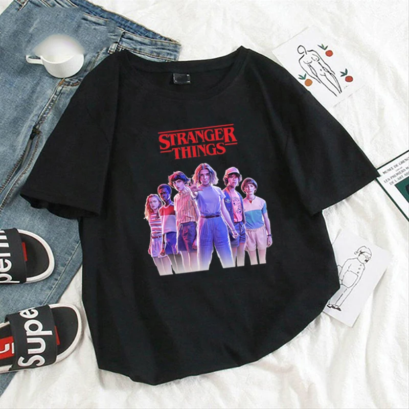 

Stranger Things Season 3 T Shirt Kid Boys Upside Down Eleven Tshirt Baby Graphic T-shirt Girls Top Tee Shirts Teenagers Clothing