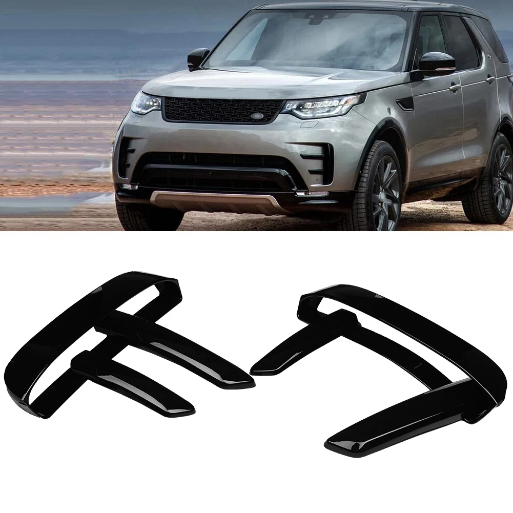 Накладки на Противотуманные фары для Land Rover Discovery 5 2017-2018 6 шт. черные из