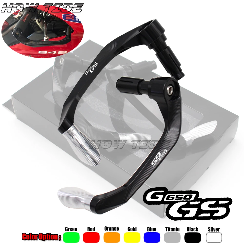 

Universal 7/8" 22mm Motorcycle Handlebar Brake Clutch Levers Protector Guard For BMW G650GS Sertao G 650 GS G650 GS