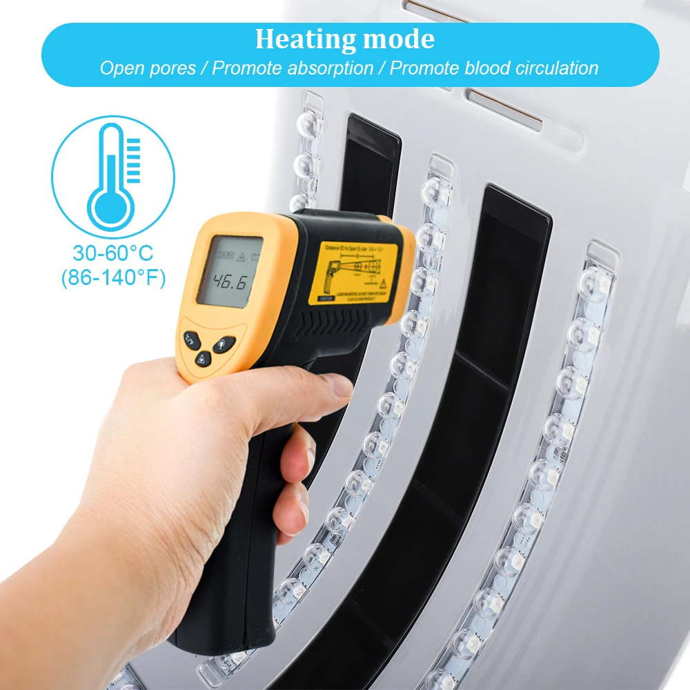 Светодиодная фототерапия косметическое оборудование постоянная лампа для