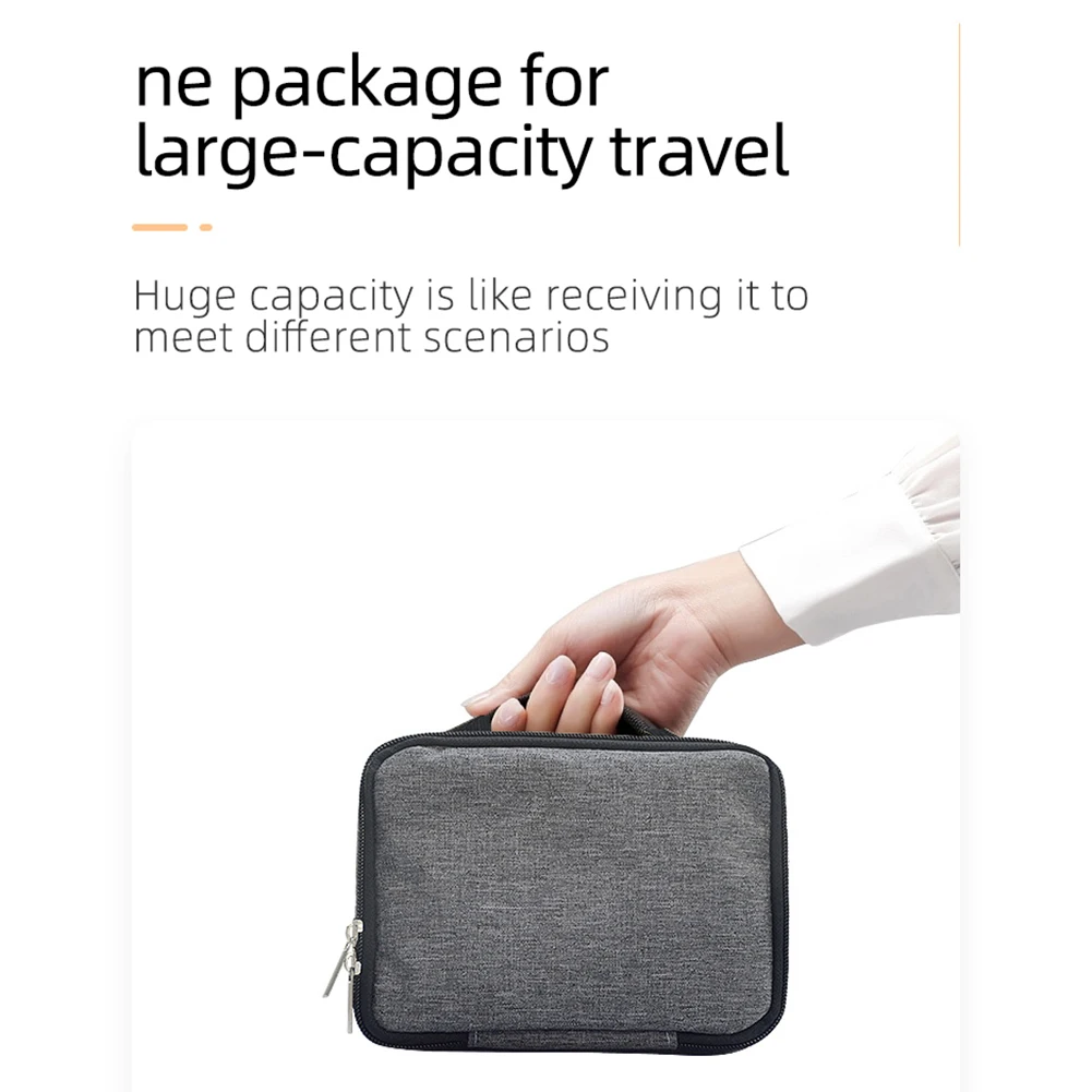 

Portable Mini Projector Storage Bag Case Multifunctional Hand Carrying Bags Waterproof Moisture-Proof Travel Organizer Box for P