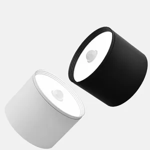 Светодиодный светильник с поверхностным креплением, потолочный светильник с датчиком движения для умного дома, ночник с инфракрасной панелью, 10 Вт, 15 Вт, 20 Вт, 24 Вт