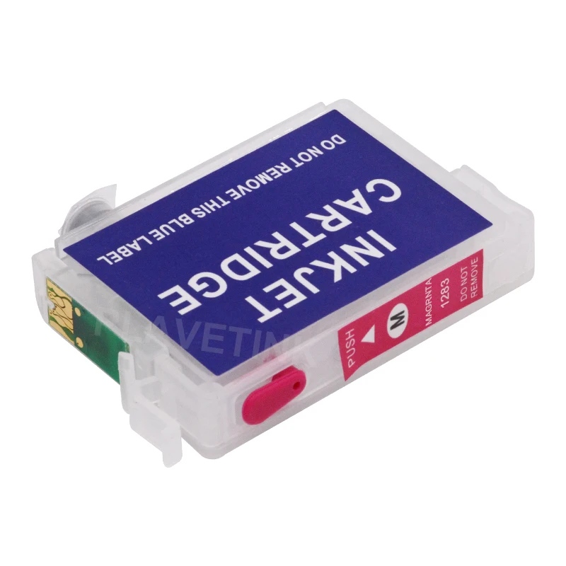 Пустой картридж для принтера Plavetink T1281 T1282 T1283 T1284 Epson Stylus S22 SX125 SX130 SX230 SX235W |