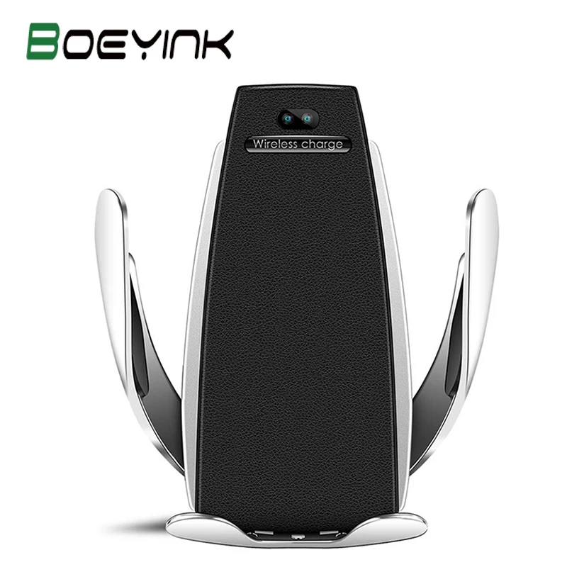 10 Вт беспроводное автомобильное зарядное устройство автоматический зажим