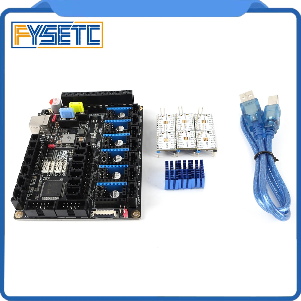 Плата управления S6 V2.0 32 бит с 6 шт. TMC2209 V3.1 Драйвер шагового двигателя Uart Flying Wire MX