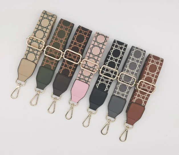 Аксессуары для сумок HJKL тканевый широкий рюкзак с цепочкой черный холщовый