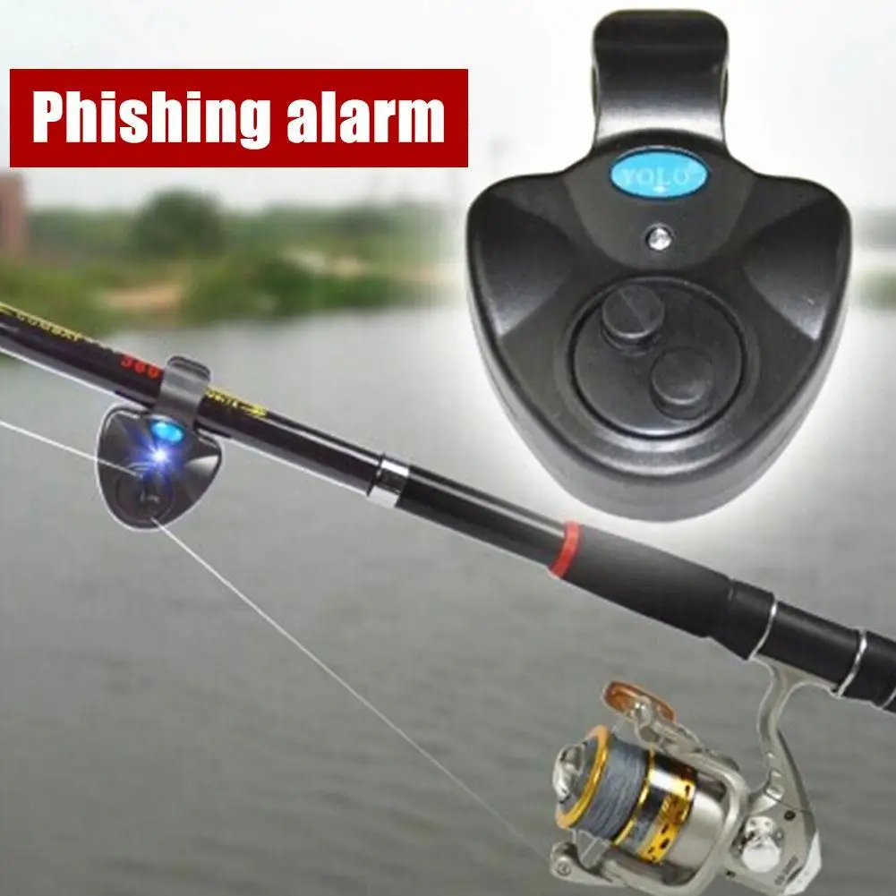 

Electronic Fishing Alarm Outdoor Fishing Rod Alarm Alarm Reel LED Fishing Fishing Rod Display L7B2