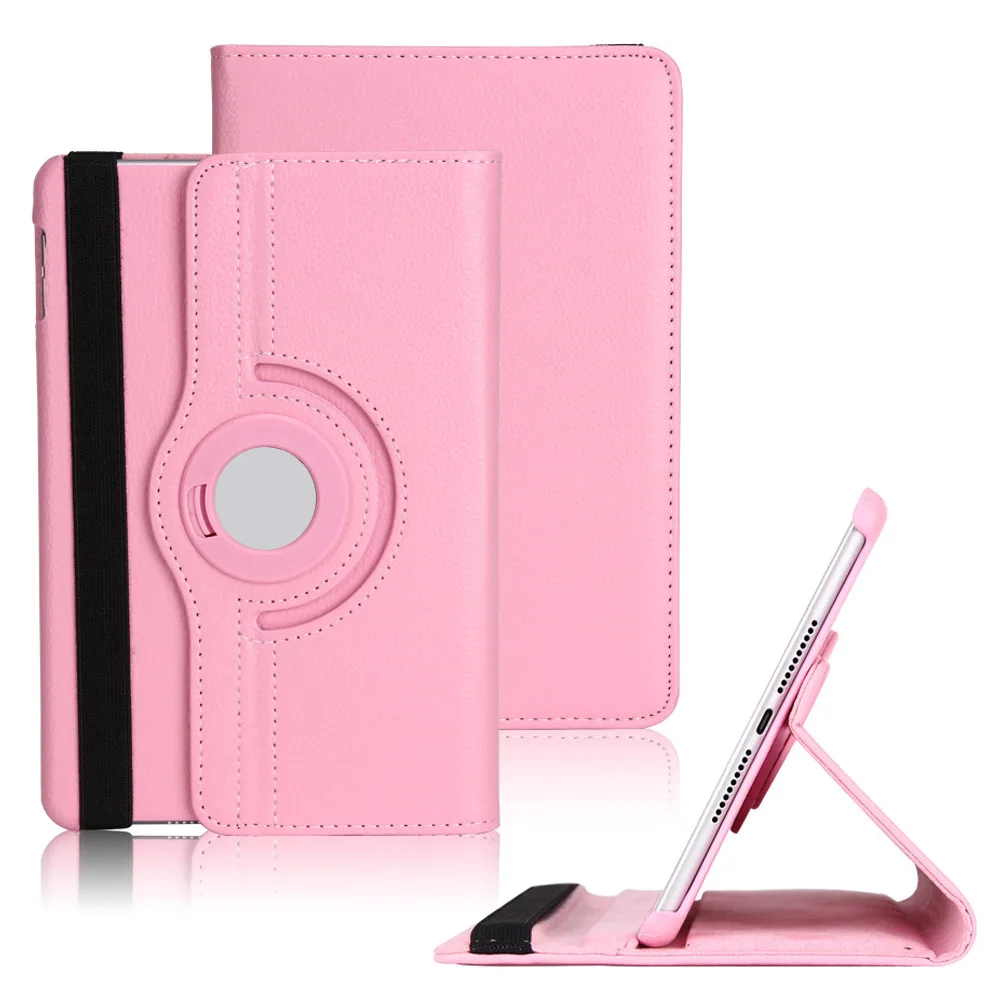 

Rotating Faux Leather Case Rotating Tablet Protective Cover for iPad 10.2 @M23