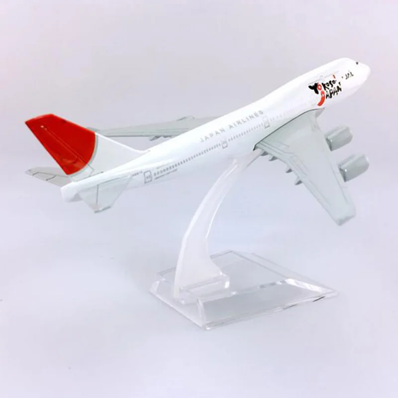 16 см 1:400 B747 400 модель JAL YOKOSO Япония авиакомпаний с сплав на основе самолет