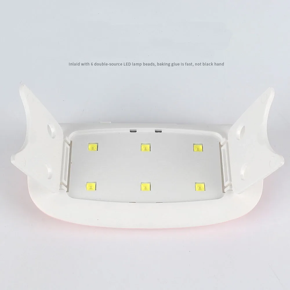 Мини USB УФ-лампа для отверждения геля для ногтей УФ-светильник светодиодный Быстросохнущий отверждающий светильник для гель-лака портативная лампа для ногтей