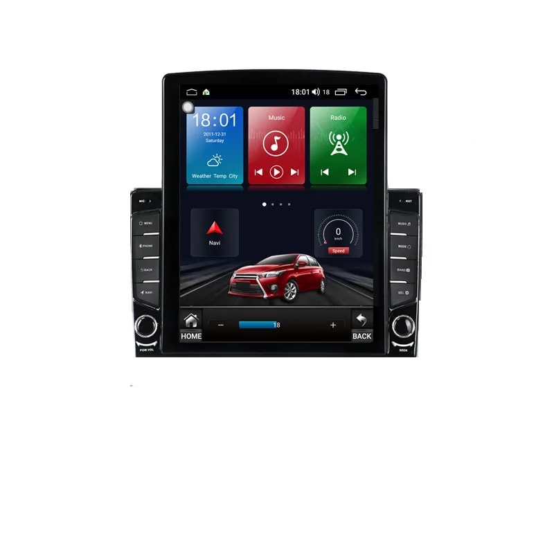 

Android 11 Universal Vertical Tesla Screen IPS DSP Car Multimedia Player Audio Radio Stereo GPS Navi Head Unit DSP