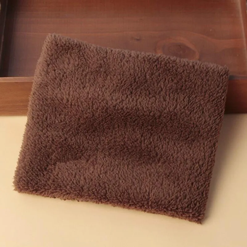 New pure children's scarves boys plush thick collar baby collar scarf