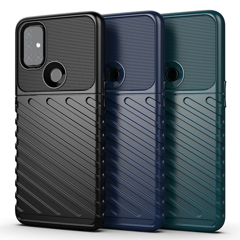 

For OnePlus Nord N10 Case Cover Shockproof Bumper Armor Rugged Soft Back Cover One Plus Nord N 10 Phone Case OnePlus Nord N10 5G