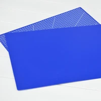 1 pc a3 pvc rectangle grid lines cutting mat tool plastic office gift 45cm diy craft 30cm easy use to kids supplies tools g5v0