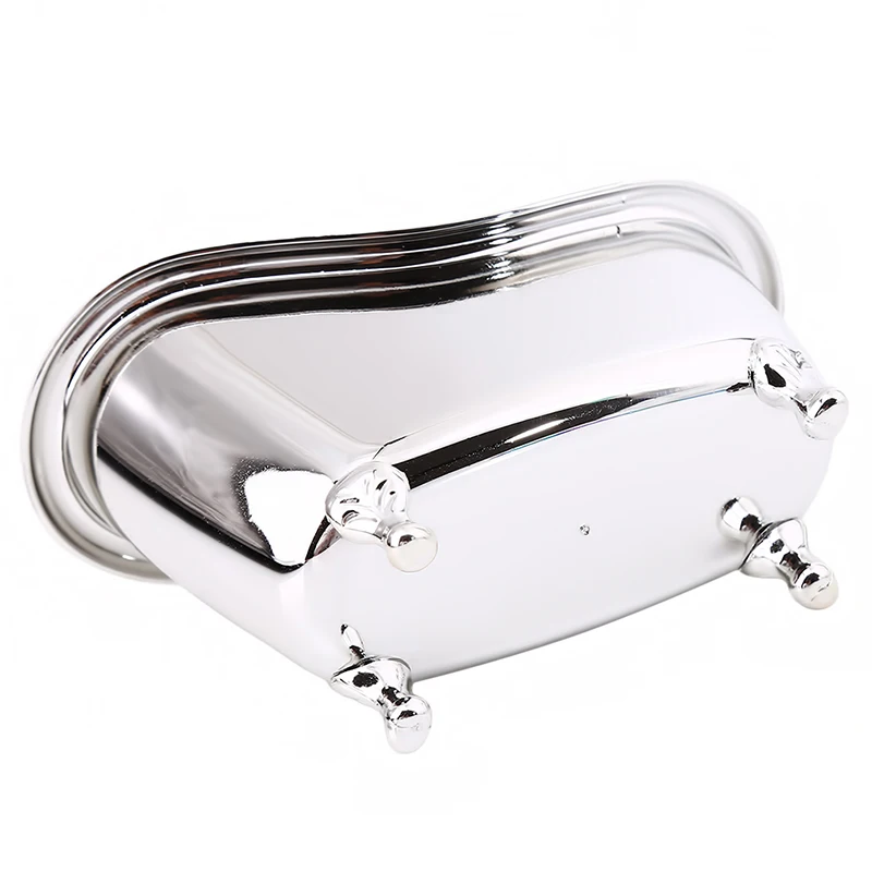 Makeup Organizer Plastic Mini Bathtub Soap Jewelry Storage Box Nail Casket Holder Desktop Sundry Case | Дом и сад